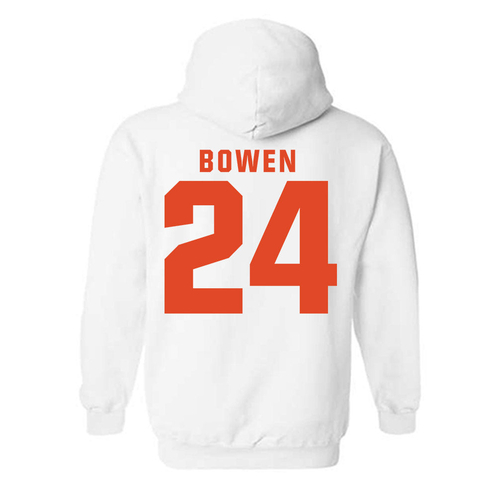 Syracuse - NCAA Men's Lacrosse : Dante Bowen - Classic Shersey Hooded Sweatshirt-1