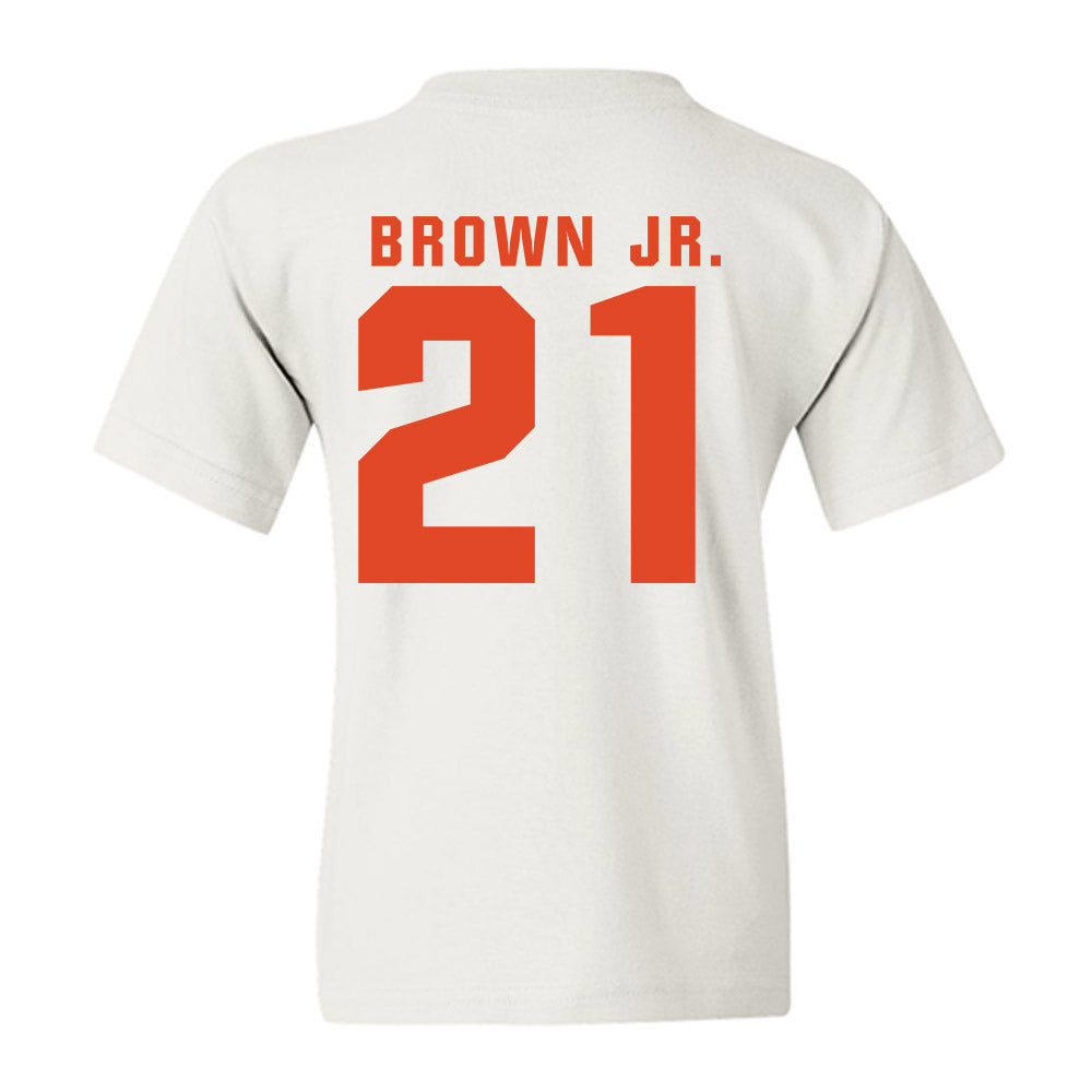 Syracuse - NCAA Football : Fran Brown Jr. - Classic Shersey Youth T-Shirt-1