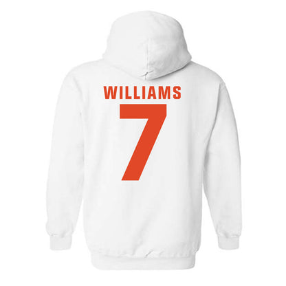 Syracuse - NCAA Football : Darien Williams - Classic Shersey Hooded Sweatshirt-1