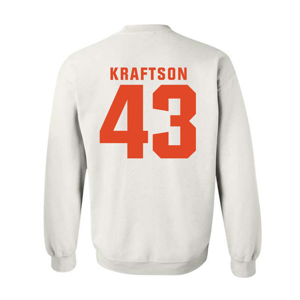 Syracuse - NCAA Men's Lacrosse : Charlie Kraftson - Classic Shersey Crewneck Sweatshirt-1