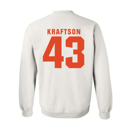 Syracuse - NCAA Men's Lacrosse : Charlie Kraftson - Classic Shersey Crewneck Sweatshirt-1
