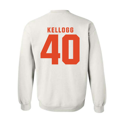 Syracuse - NCAA Men's Lacrosse : Tucker Kellogg - Classic Shersey Crewneck Sweatshirt-1