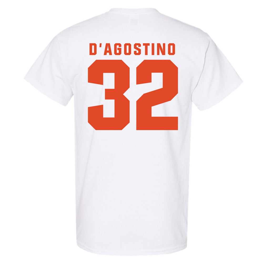 Syracuse - NCAA Men's Lacrosse : Louis D'Agostino - Classic Shersey T-Shirt-1