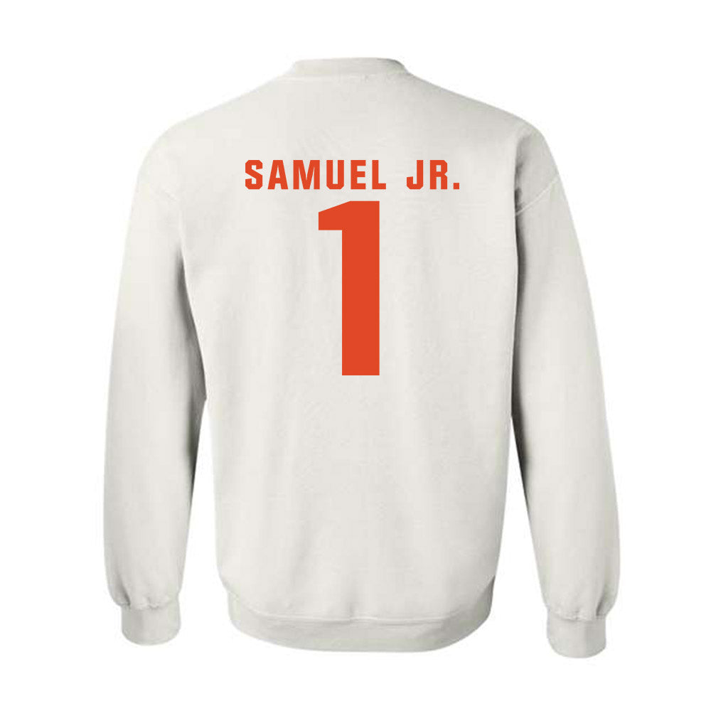 Syracuse - NCAA Football : Demetres Samuel Jr. - Classic Shersey Crewneck Sweatshirt-1