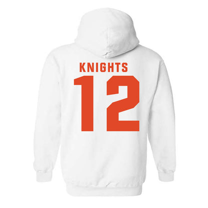 Syracuse - NCAA Women's Field Hockey : Charlotte Knights - Classic Shersey Hooded Sweatshirt-1