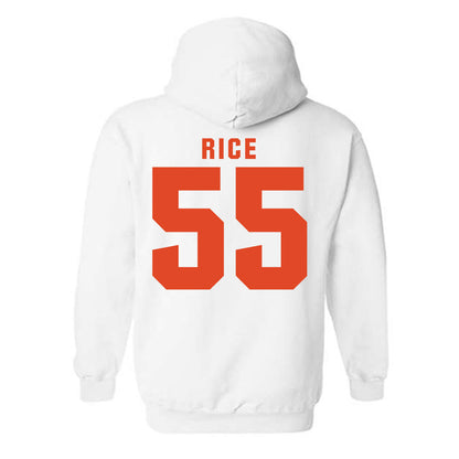 Syracuse - NCAA Football : Zach Rice - Classic Shersey Hooded Sweatshirt-1