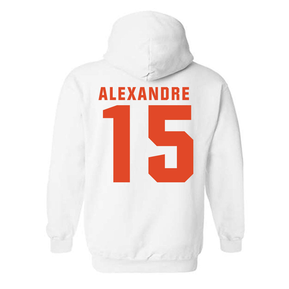 Syracuse - NCAA Men's Soccer : Guesly Alexandre - Classic Shersey Hooded Sweatshirt-1