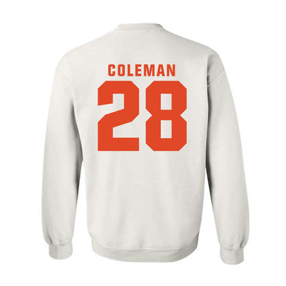 Syracuse - NCAA Football : Malachi Coleman - Classic Shersey Crewneck Sweatshirt-1