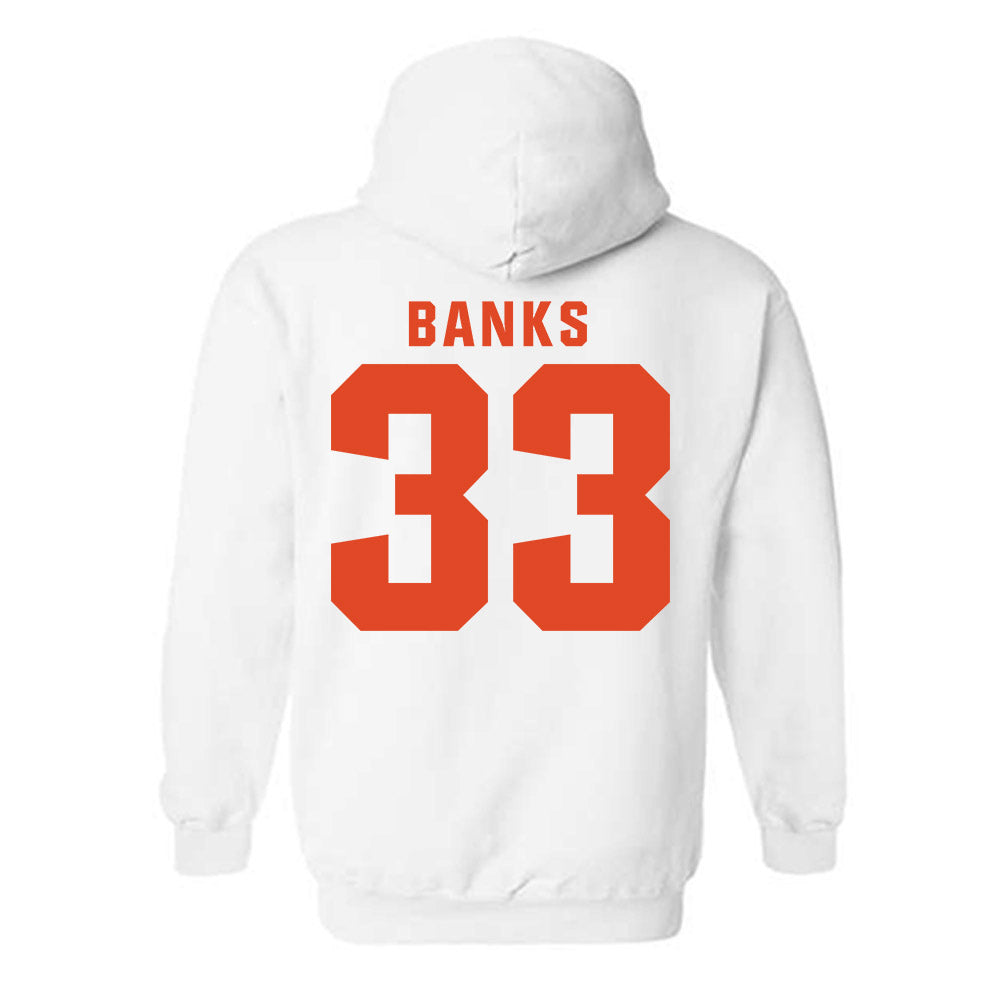 Syracuse - NCAA Men's Lacrosse : Liam Banks - Classic Shersey Hooded Sweatshirt-1