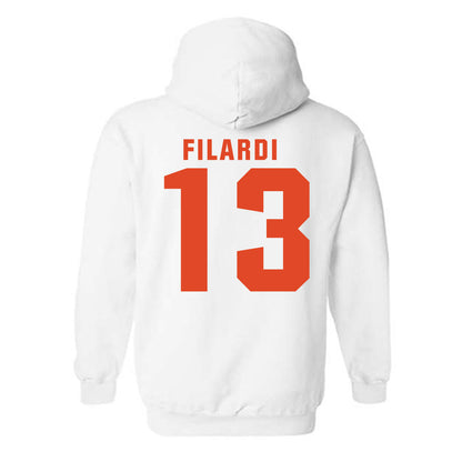 Syracuse - NCAA Men's Lacrosse : Joe Filardi - Classic Shersey Hooded Sweatshirt-1