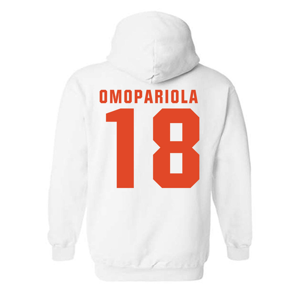 Syracuse - NCAA Football : David Omopariola - Classic Shersey Hooded Sweatshirt