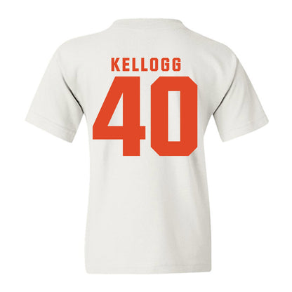 Syracuse - NCAA Men's Lacrosse : Tucker Kellogg - Classic Shersey Youth T-Shirt-1