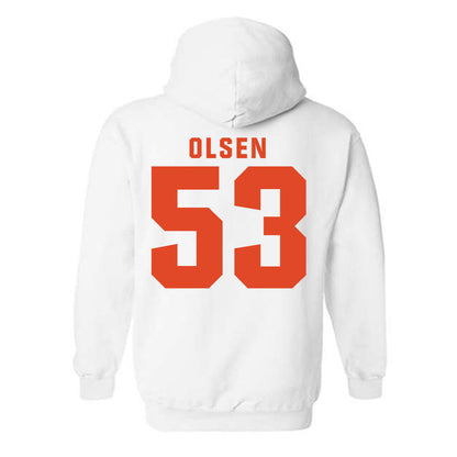 Syracuse - NCAA Football : Donald (Ted) Olsen - Classic Shersey Hooded Sweatshirt-1