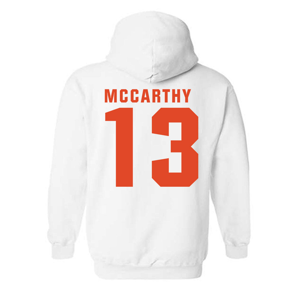 Syracuse - NCAA Men's Lacrosse : Tyler McCarthy - Classic Shersey Hooded Sweatshirt-1
