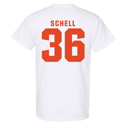 Syracuse - NCAA Men's Lacrosse : Jack Schell - Classic Shersey T-Shirt-1