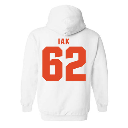Syracuse - NCAA Football : Jackson Iak - Classic Shersey Hooded Sweatshirt-1