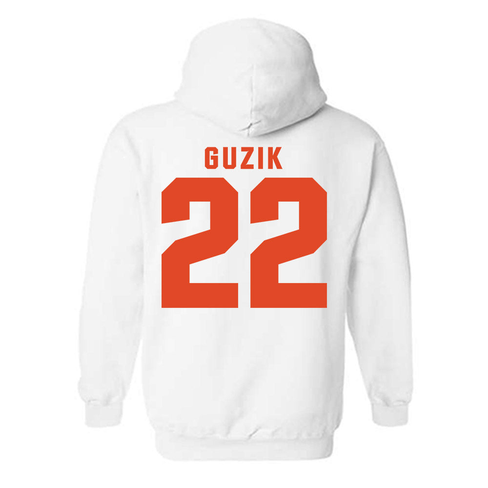 Syracuse - NCAA Women's Lacrosse : Molly Guzik - Classic Shersey Hooded Sweatshirt-1