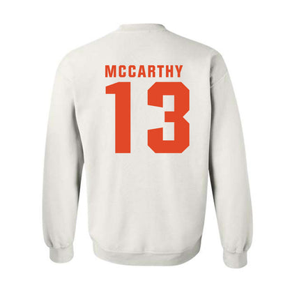 Syracuse - NCAA Men's Lacrosse : Tyler McCarthy - Classic Shersey Crewneck Sweatshirt-1