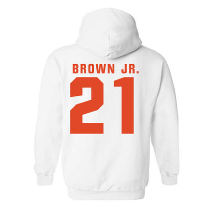 Syracuse - NCAA Football : Fran Brown Jr. - Classic Shersey Hooded Sweatshirt-1