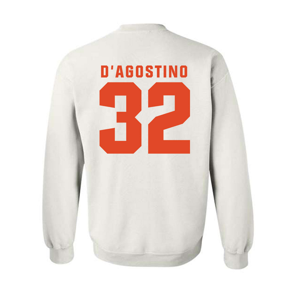 Syracuse - NCAA Men's Lacrosse : Louis D'Agostino - Classic Shersey Crewneck Sweatshirt-1