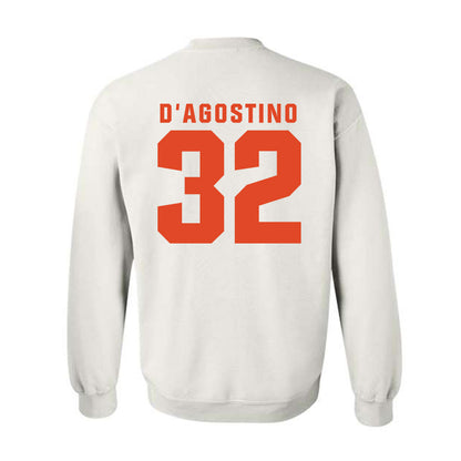 Syracuse - NCAA Men's Lacrosse : Louis D'Agostino - Classic Shersey Crewneck Sweatshirt-1