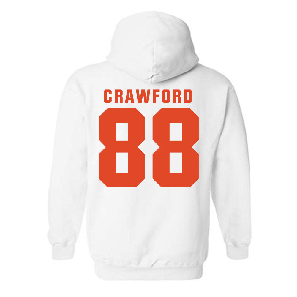 Syracuse - NCAA Football : Elijah Crawford - Classic Shersey Hooded Sweatshirt-1
