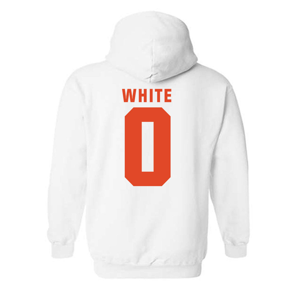 Syracuse - NCAA Men's Basketball : Sadiq White - Classic Shersey Hooded Sweatshirt-1