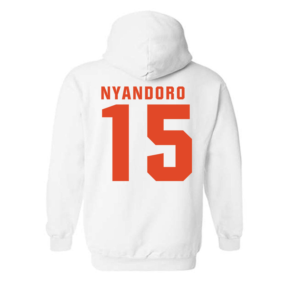 Syracuse - NCAA Football : Nathan Nyandoro - Classic Shersey Hooded Sweatshirt-1
