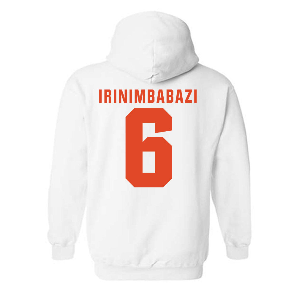 Syracuse - NCAA Men's Soccer : Ivan Irinimbabazi - Classic Shersey Hooded Sweatshirt-1