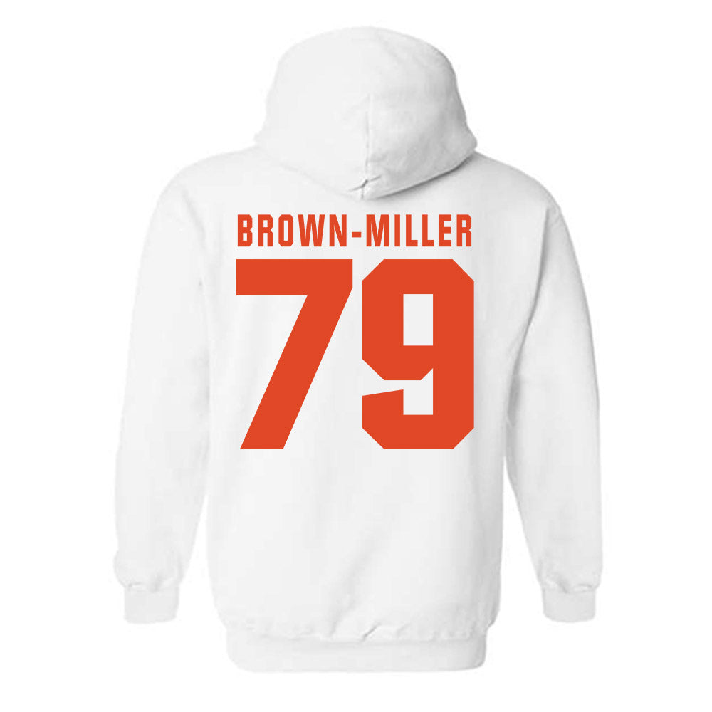 Syracuse - NCAA Football : Travis Brown-Miller - Classic Shersey Hooded Sweatshirt-1