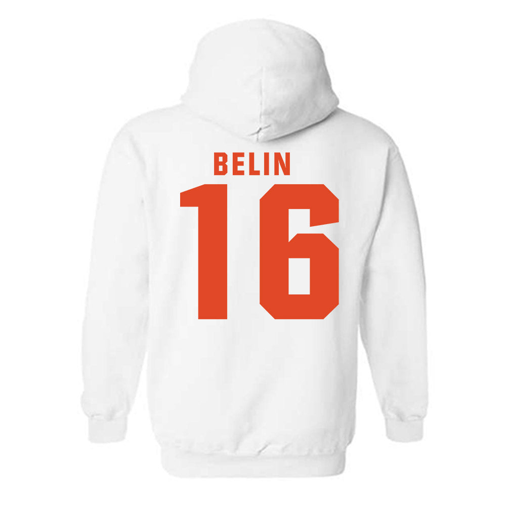 Syracuse - NCAA Football : Rich Belin - Classic Shersey Hooded Sweatshirt-1