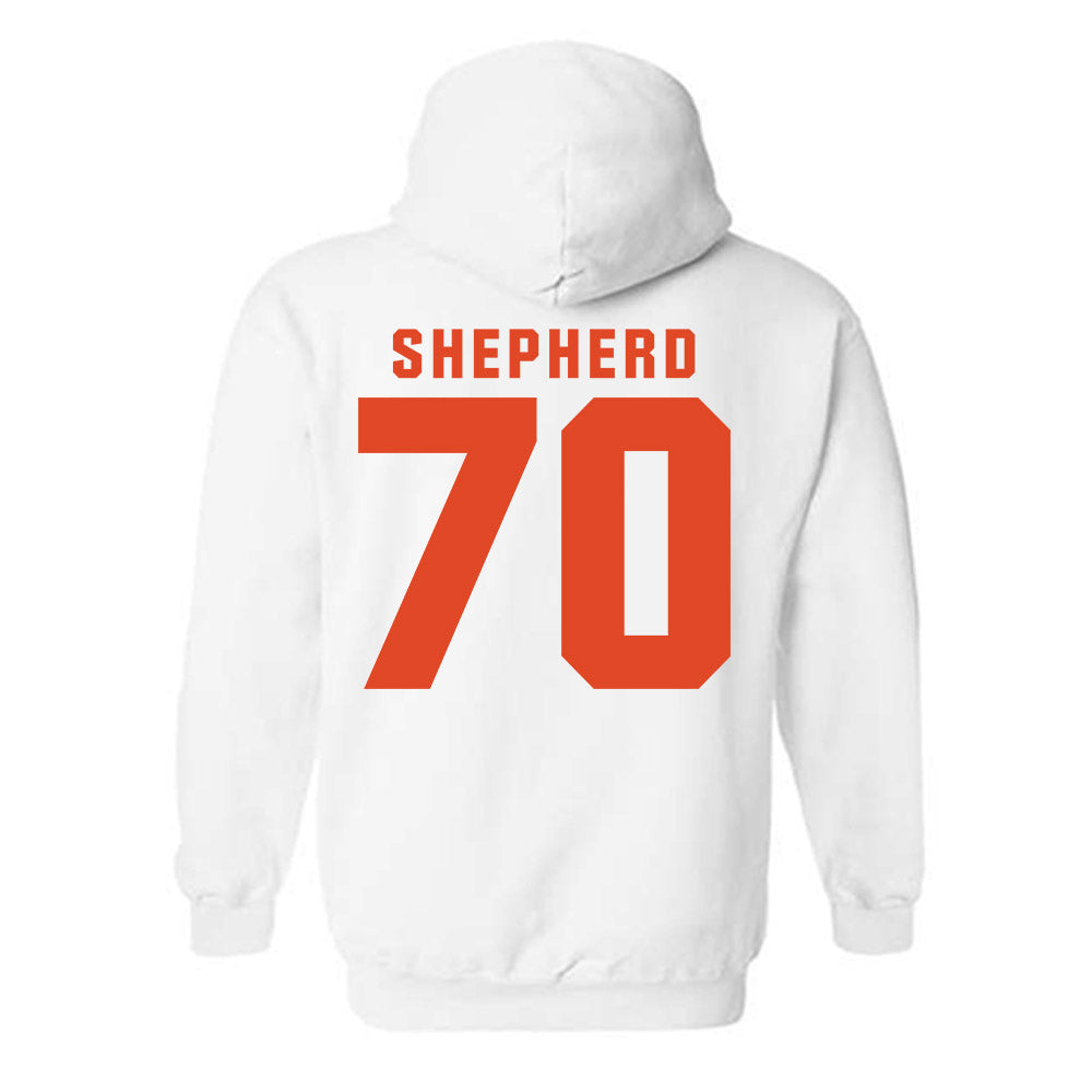 Syracuse - NCAA Football : Kardiear Shepherd - Classic Shersey Hooded Sweatshirt-1