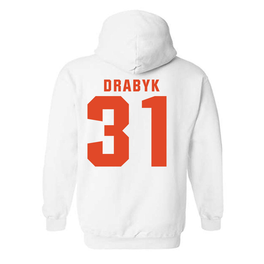 Syracuse - NCAA Women's Ice Hockey : Ava Drabyk - Classic Shersey Hooded Sweatshirt-1
