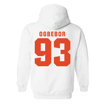 Syracuse - NCAA Football : Nissi Ogbebor - Classic Shersey Hooded Sweatshirt-1
