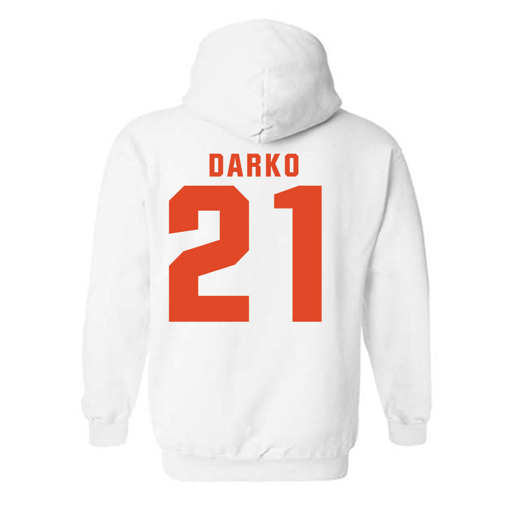 Syracuse - NCAA Men's Soccer : Landon Darko - Classic Shersey Hooded Sweatshirt-1
