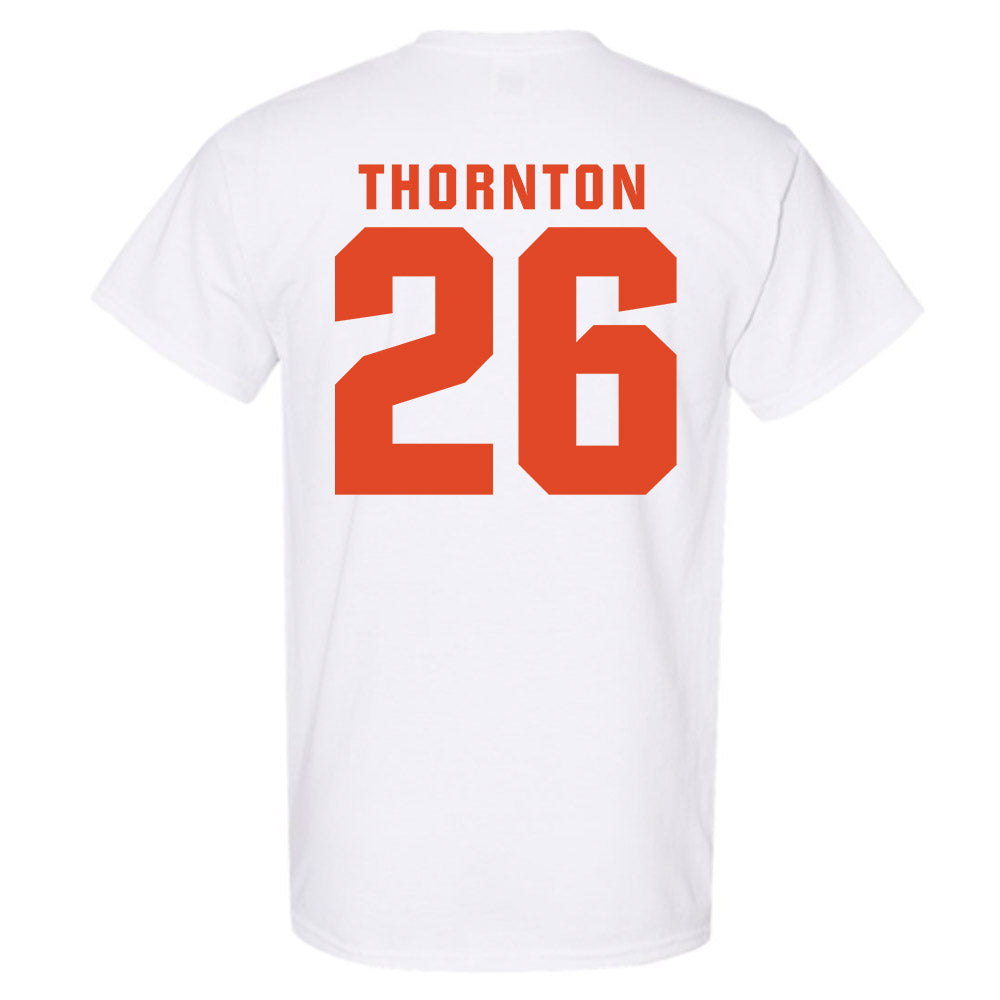 Syracuse - NCAA Women's Lacrosse : Courtney Thornton - Classic Shersey T-Shirt-1