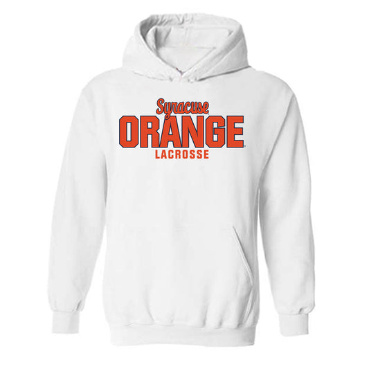 Syracuse - NCAA Women's Lacrosse : Kalena Mandeville - Classic Shersey Hooded Sweatshirt-0