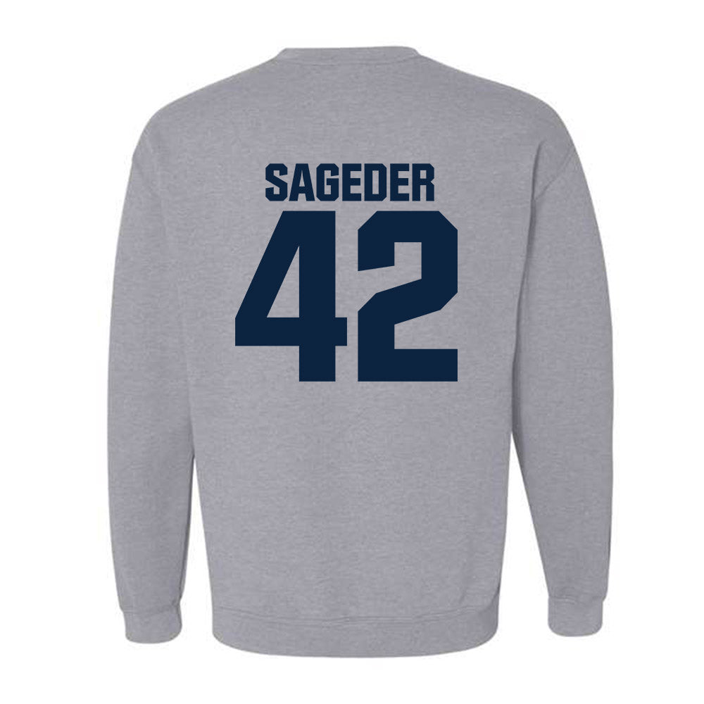 Syracuse - NCAA Men's Lacrosse : Dylan Sageder - Classic Shersey Crewneck Sweatshirt-1