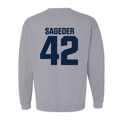 Syracuse - NCAA Men's Lacrosse : Dylan Sageder - Classic Shersey Crewneck Sweatshirt-1