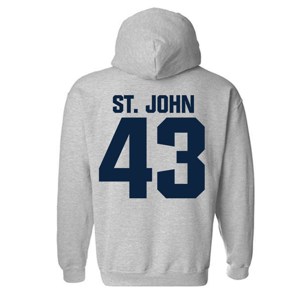 Syracuse - NCAA Football : Garvin St. John - Classic Shersey Hooded Sweatshirt