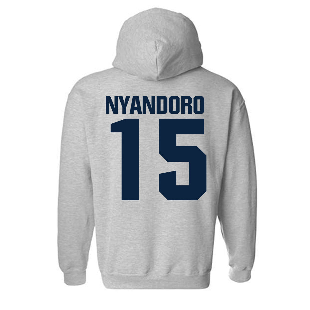 Syracuse - NCAA Football : Nathan Nyandoro - Classic Shersey Hooded Sweatshirt-1