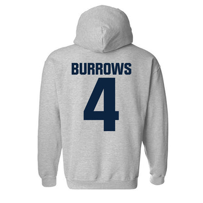 Syracuse - NCAA Women's Basketball : Sophie Burrows - Classic Shersey Hooded Sweatshirt-1