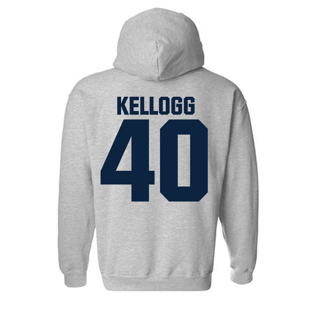 Syracuse - NCAA Men's Lacrosse : Tucker Kellogg - Classic Shersey Hooded Sweatshirt-1