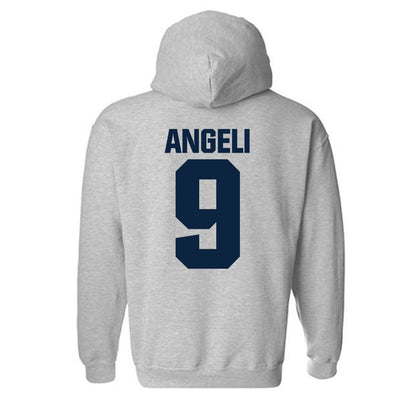 Syracuse - NCAA Football : Steve Angeli - Classic Shersey Hooded Sweatshirt-1