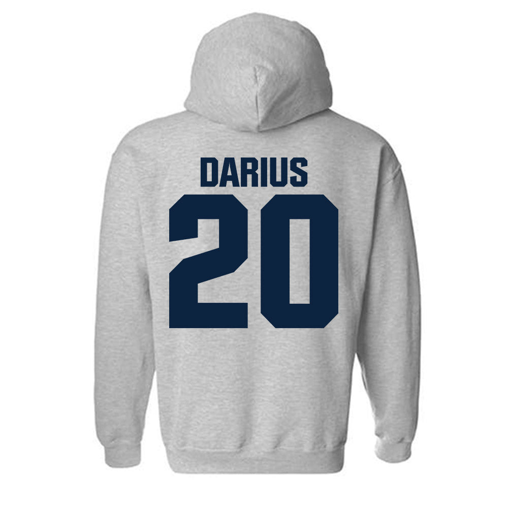 Syracuse - NCAA Women's Basketball : Dominique Darius - Classic Shersey Hooded Sweatshirt-1