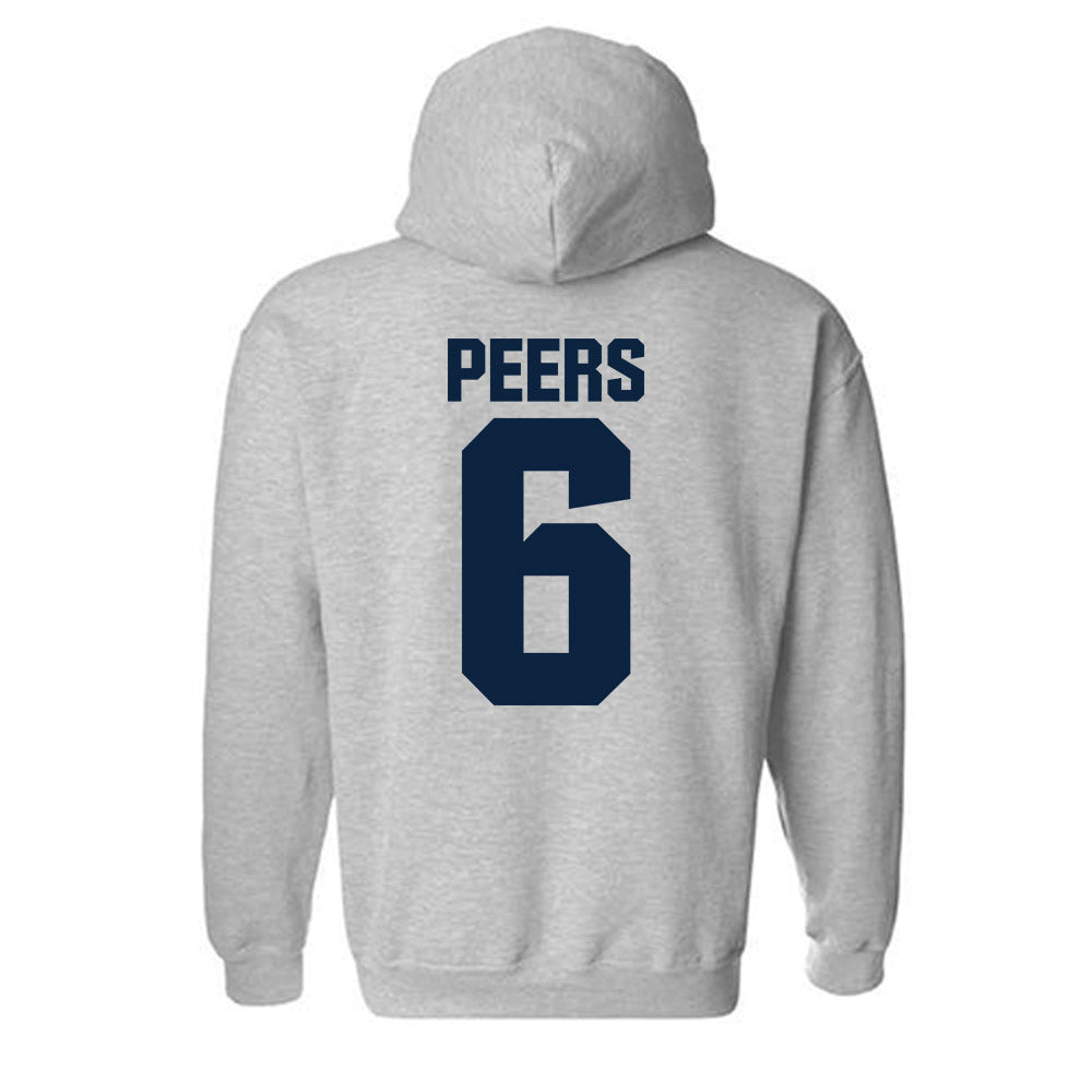 Syracuse - NCAA Women's Lacrosse : Ella Peers - Classic Shersey Hooded Sweatshirt-1