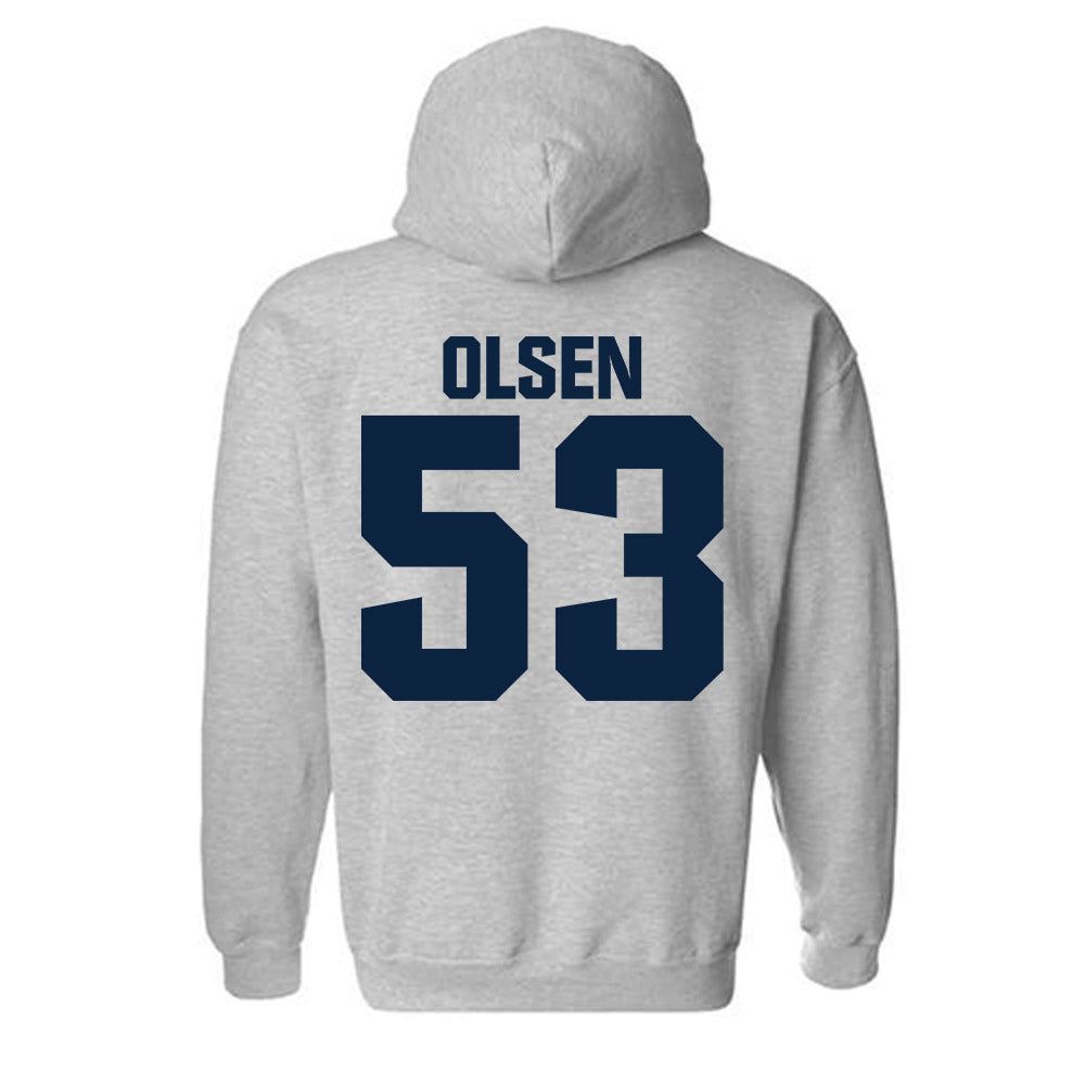 Syracuse - NCAA Football : Donald (Ted) Olsen - Classic Shersey Hooded Sweatshirt-1