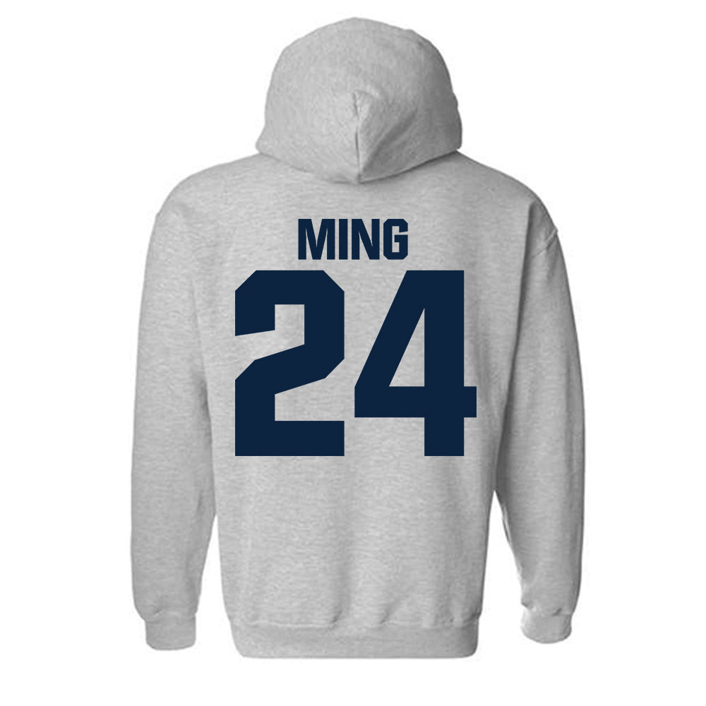 Syracuse - NCAA Men's Soccer : Sachiel Ming - Classic Shersey Hooded Sweatshirt-1