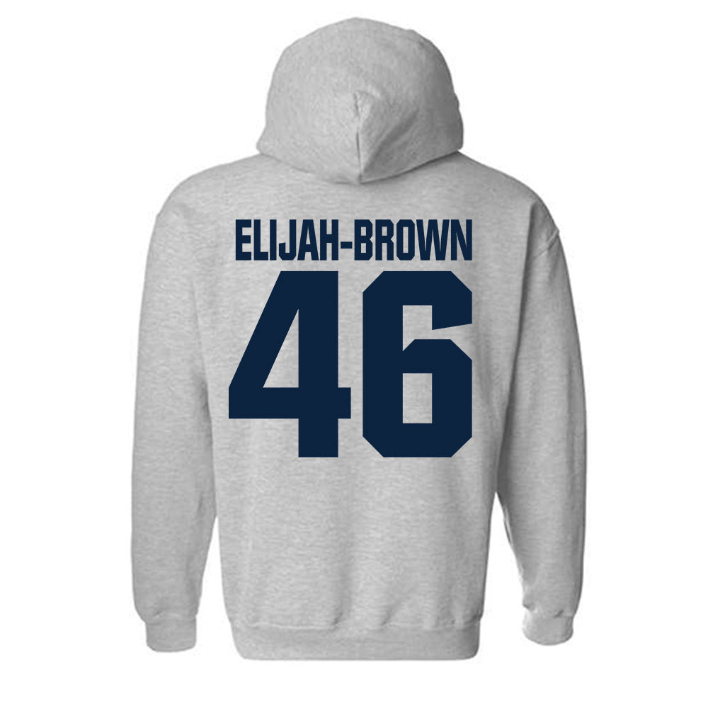 Syracuse - NCAA Men's Lacrosse : Gregory Elijah-Brown - Classic Shersey Hooded Sweatshirt-1