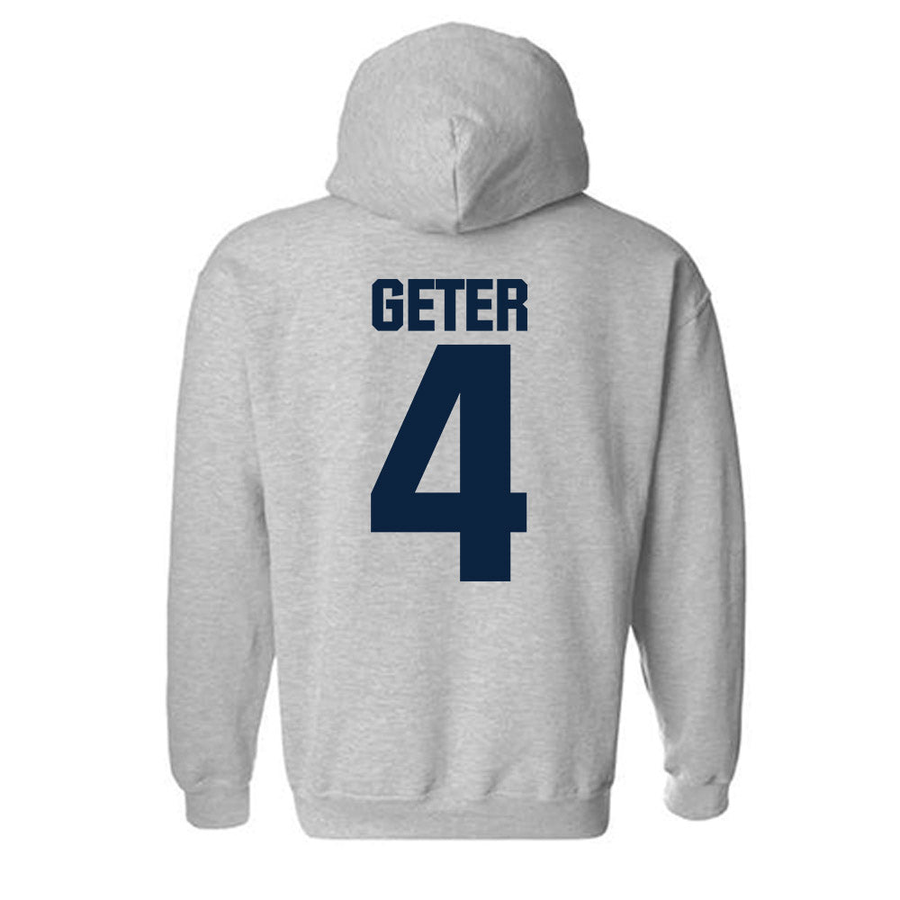 Syracuse - NCAA Football : Chase Geter - Classic Shersey Hooded Sweatshirt-1